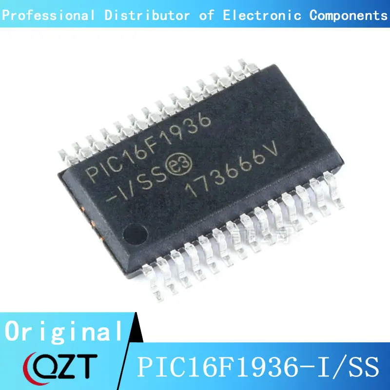 10pcs/lot PIC16F1936-I/SS SSOP PIC16F1936 16F1936 PIC16F1936-ISS SSOP-28 chip New spot