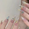 5Pcs/box 3D Dried Flowers Nail Art Decorations Dry Floral Bloom Stickers DIY Manicure Charms Designs For Nails Accessories 3