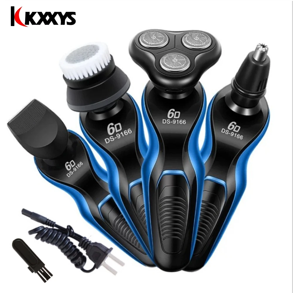 

4D Electric Shaver for Men Shaving Machine Floating Razor Beard Trimmer Electric Razor Face Hair Shaving Trimmer for Beard