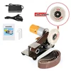 Mini Electric Belt Sander DIY Polishing Grinding Machine with 10 Belts Grinder Set Sharpener Cutter Knife Edges 220V/110V 3