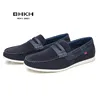 BHKH 2024 Autumn Men Loafers Shoes Fashion Smart Casual Shoes Leather Man casual shoes Office work Footwear Men Shoes 1
