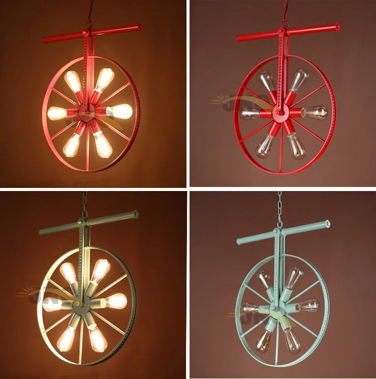 Bola de Vidro Natal para Casa Lâmpada do Vintage Iluminação Industrial Lustres Teto Deco Maison Decorações Led 3 Home & Garden