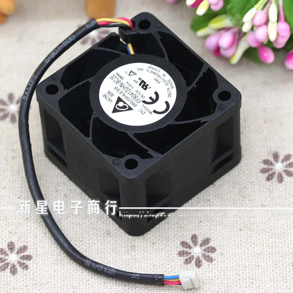 델타 FFB0412UHN 냉각 선풍기, 40x40x28mm, 4028 40mm, 1U 2U 서버 선풍기, 12V 0.81A, 4 핀