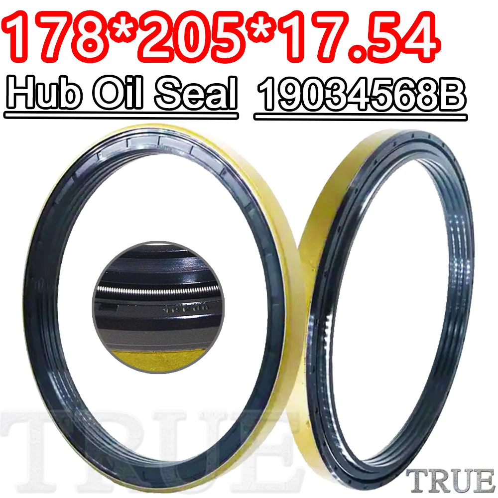 

Hub Oil Seal 178*205*17.54 For Tractor Cat 619637 19034568B 178X205X17.54 Framework Crankshaft Front Crankshaft Rear Mojing