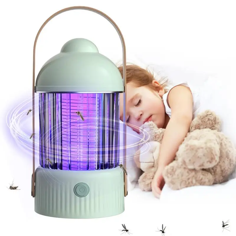 전기 충격 모기 킬러, 모기 퇴치 전구, 침실 야외 모기 트랩, 방수 LED 전구..