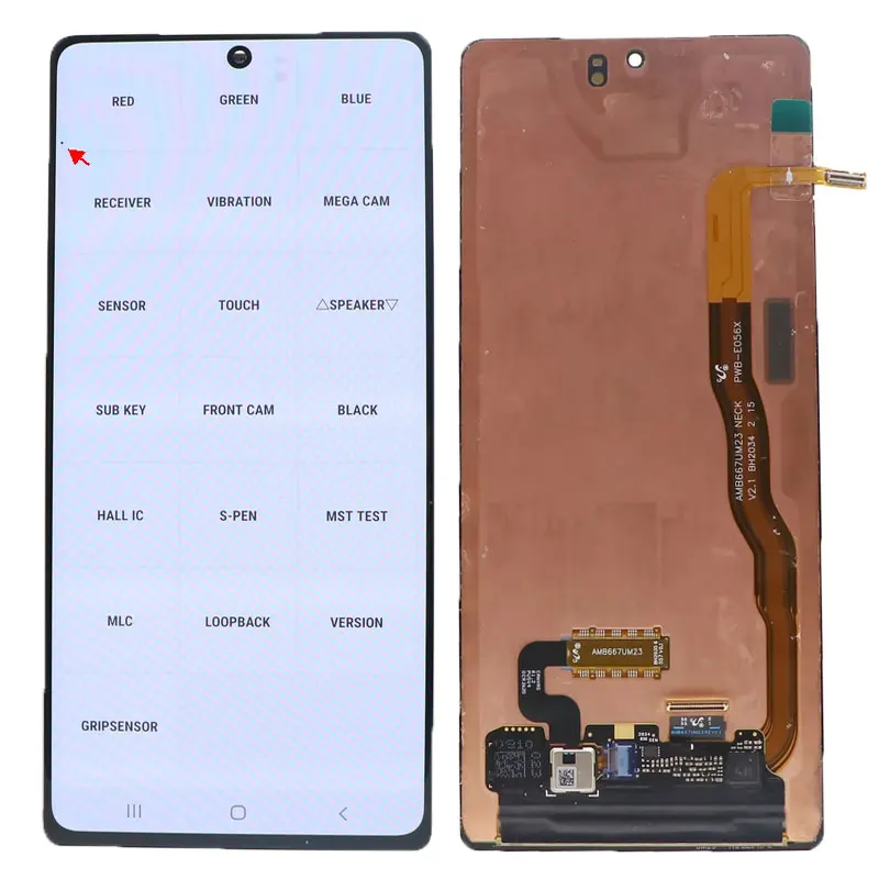 

100% Оригинальный ЖК-дисплей Note 20 для Samsung Galaxy Note20, ЖК-дисплей N980 N980F SN980F/DS, дисплей с сенсорным экраном и дигитайзером в сборе