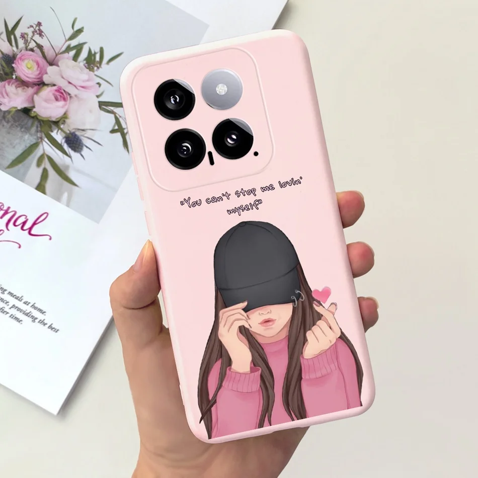 Sunflower Pattern Candy Color Soft Silicone Back Cover