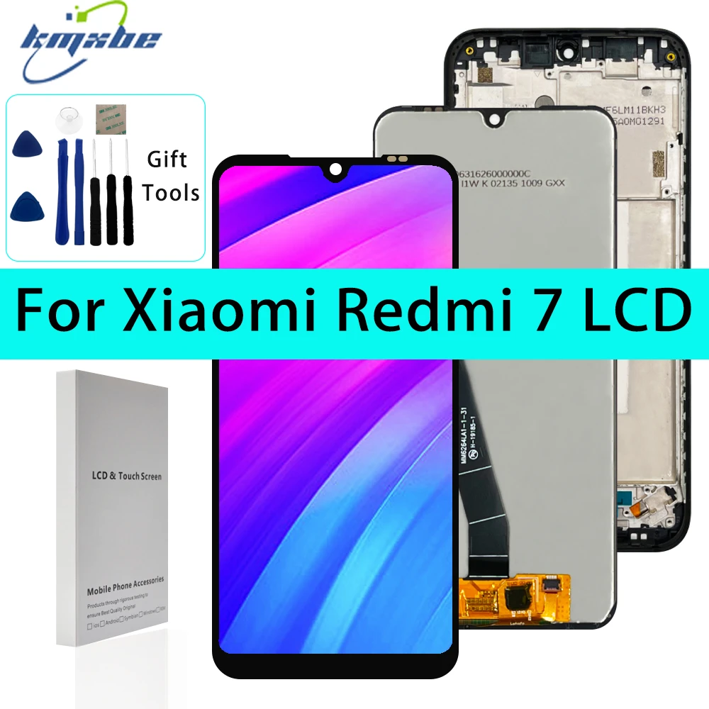 6.26" Original LCD For Xiaomi Redmi 7 M1810F6LG M1810F6LH Display Touch ...