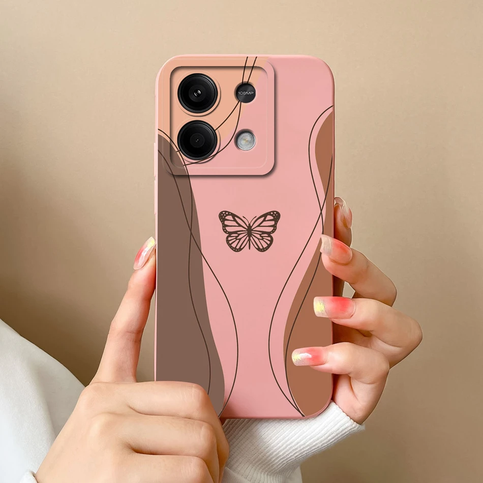 thumbnail image 1 of For Redmi Note 13 Pro 4G 5G Phone Case New Soft Liquid Silicone Full Protection Back Cover For Xiaomi Redmi Note13 13Pro Fundas, 1 of 5