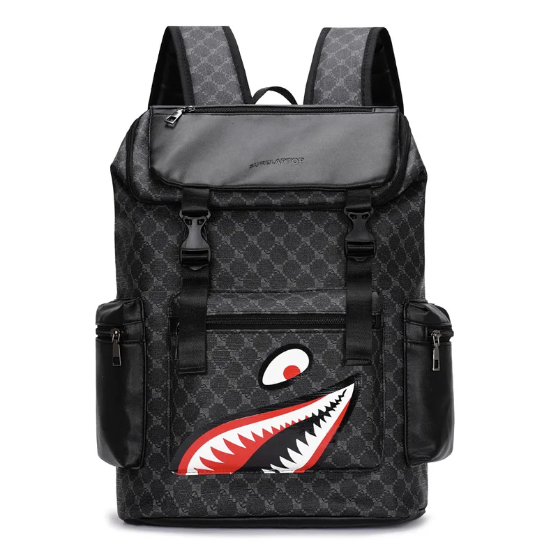 Plaid Backpack for Men Ideal for High School or College