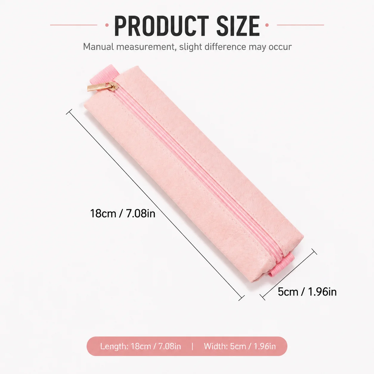 Elegant Striped Pencil Case - Portable Stationery Organizer and Desktop Decoration, Perfect Exquisite Gift