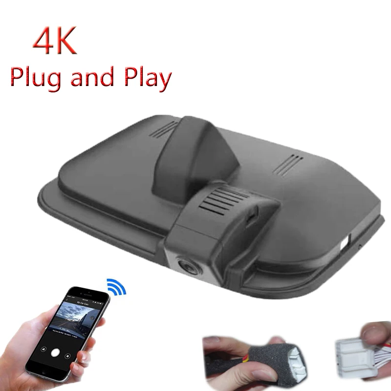 

4K Plug And Play For Xpeng XPEV Xiaopeng G9 2021 2022 Car Driving Video Recorder Wifi DVR Dash Cam Camera Black Box FHD 2160P