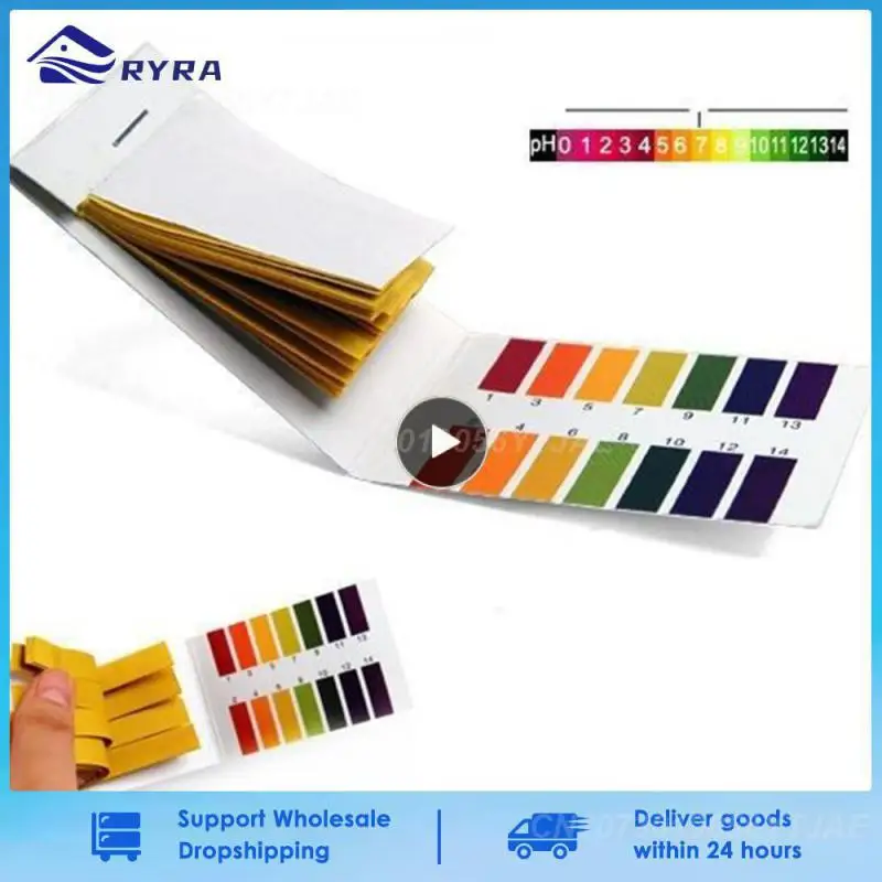 

Strips/pack pH test strips Full PH Meter PH Controller 1-14st Indicator Litmus Paper Water Soilsting Kit