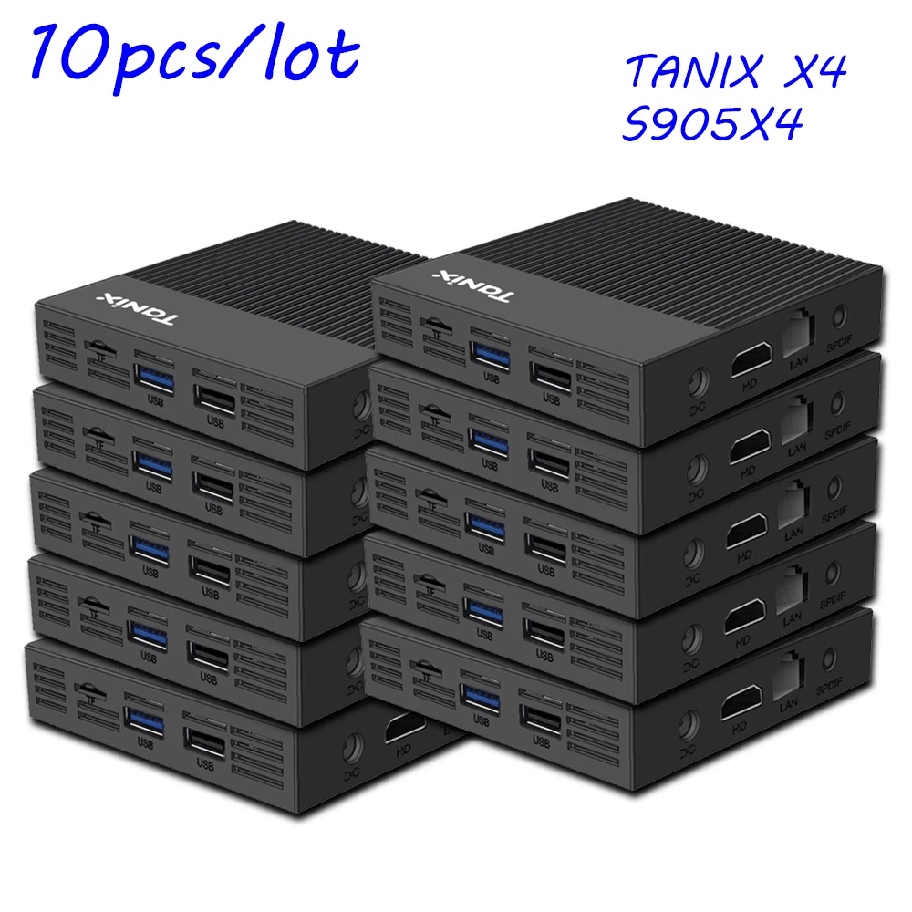 Приставка Смарт-ТВ Tanix X4 Amlogic S905X4 10 шт. Android 11 0 32 ГБ/64 ГБ |