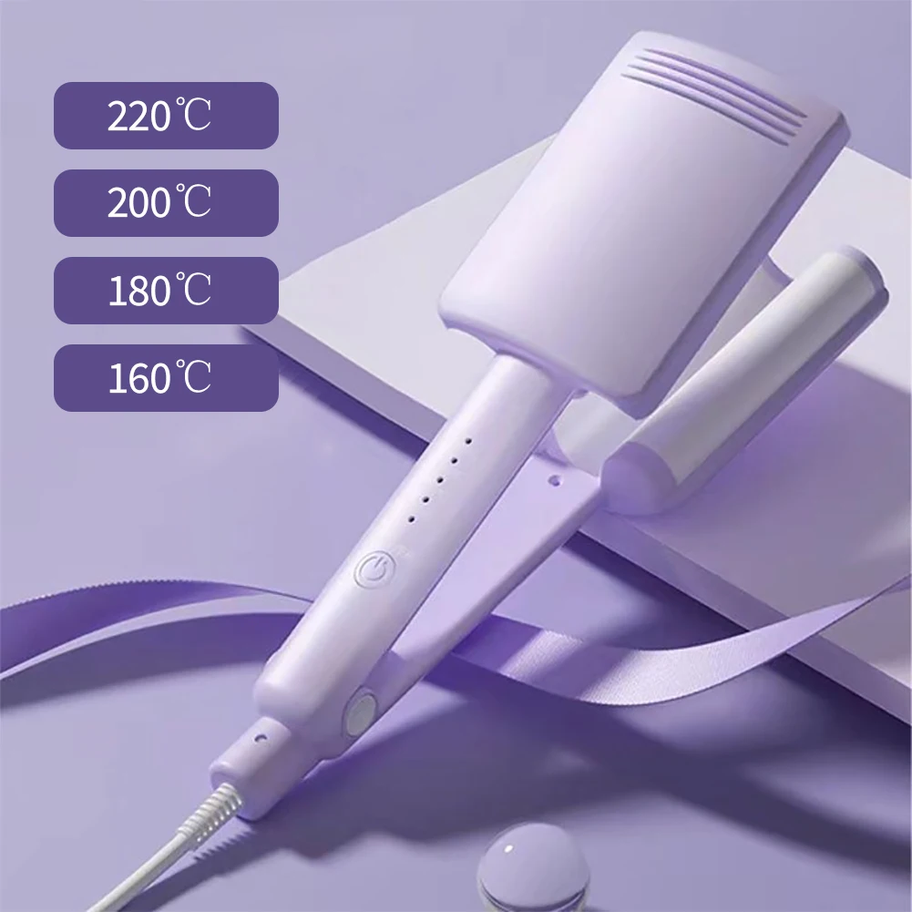 Automatic Hair Curler Three Barrel Ceramic Curling Iron Hair Deep Wavy Roll Wand LCD Electric Splint Fast Curling Hair Tools