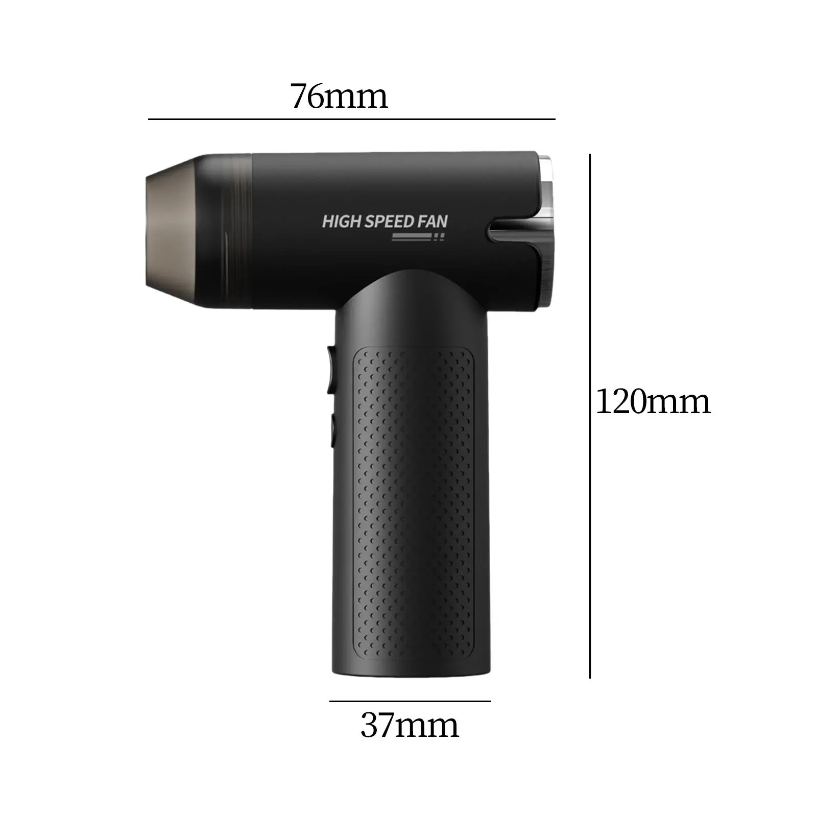 Cordless Hairdryer Portable Handheld Fan Electric Fan Personal Fan Compact Desk 6