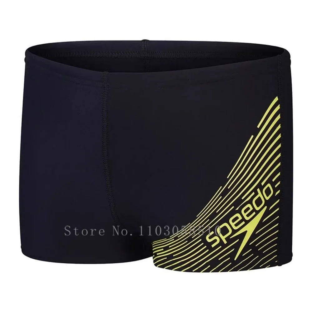 Summer Men's Swim Jammer Swimsuit Shorts Swimming Trunks Beach Tights Short New Athletic Training Swimwear Lycra Quick Dry Pants 4