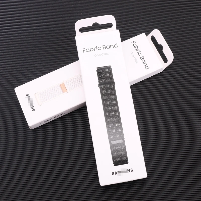 Reflective Yarn Fabric Nylon Watch Strap - Woven Bracelet