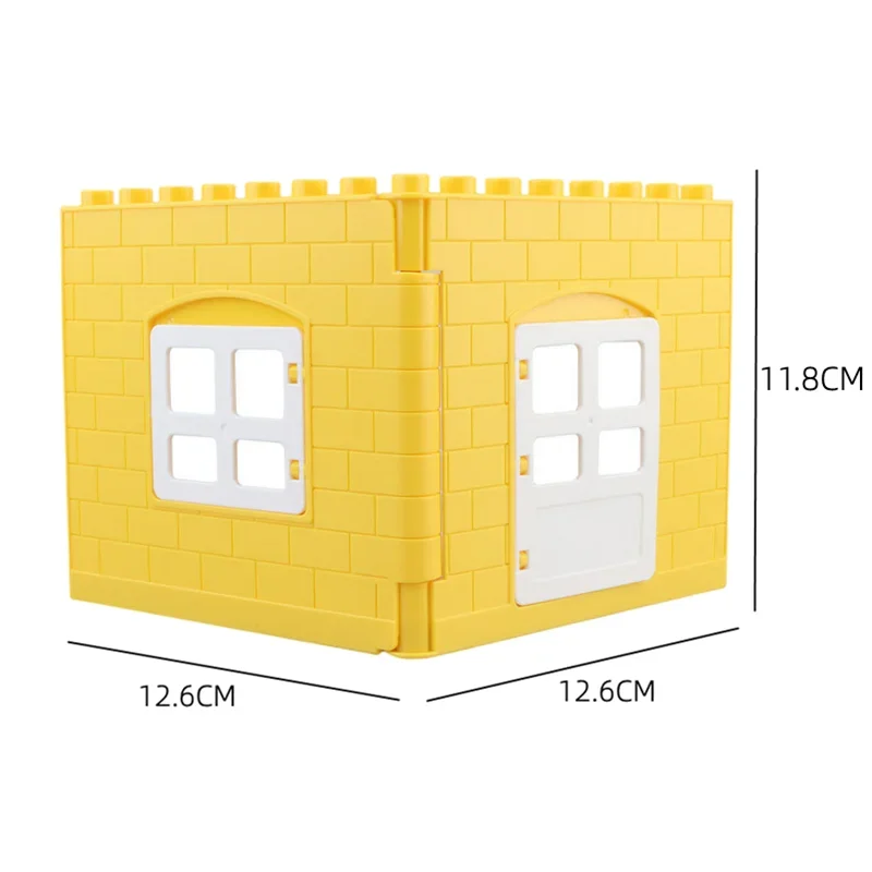Enchanting Princess Castle Building Blocks Set - Creative Playhouse with Accessories
