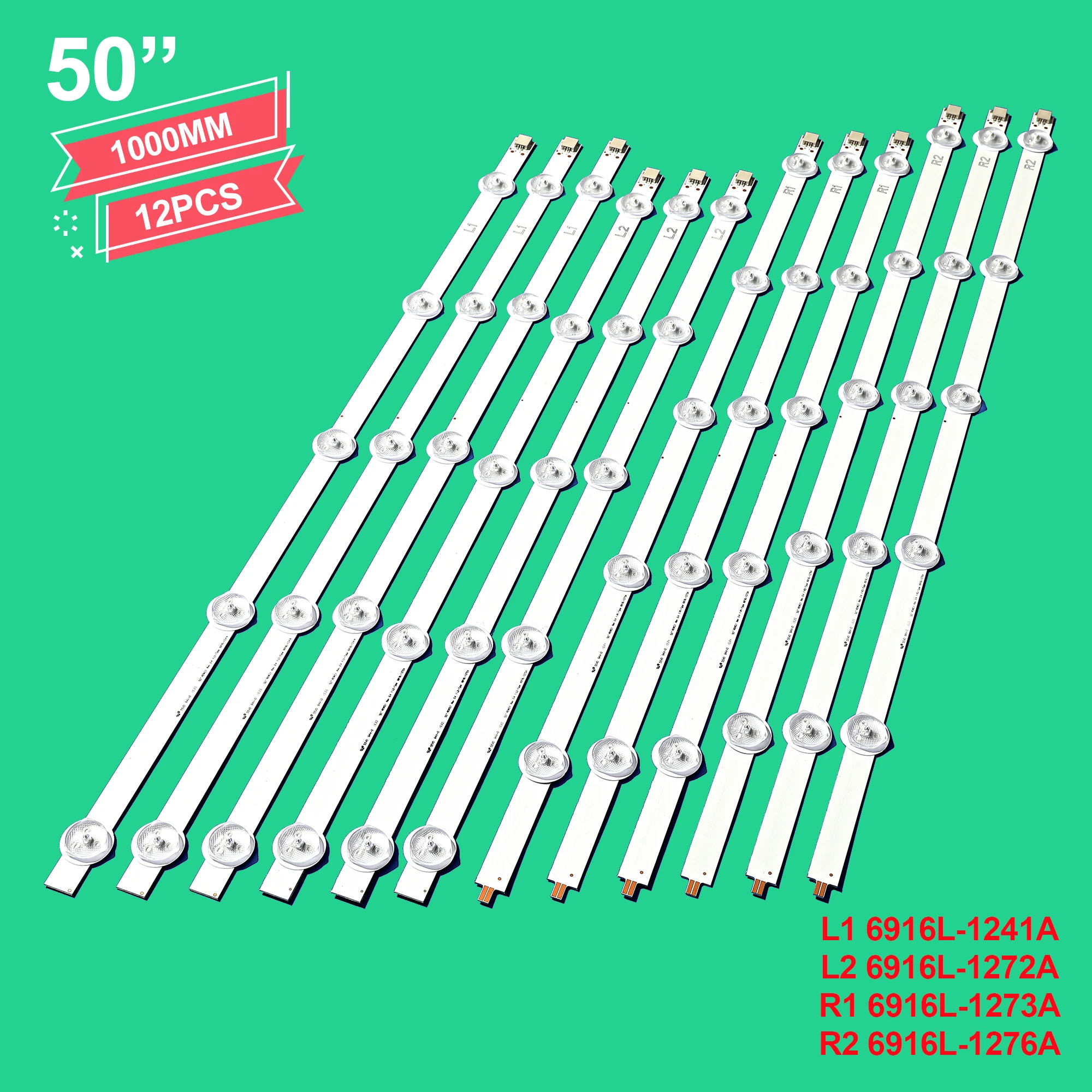 LED Hintergrundbeleuchtung Streifen Für TV - Ersatz Für 50LN575S 50LA6230