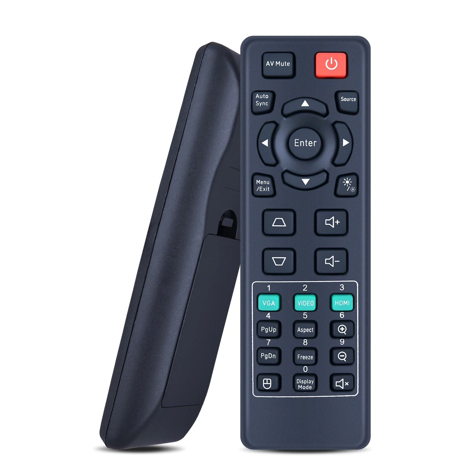 새로운 IR1109R1은 ViewSonic PX704HD LS901-4K LS901HD LS741HD LS740HD LS740W LS710HD LS751HD용 리모컨을 대체합니다.
