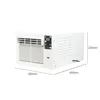 LED Portable Air Conditioners Remote Control Air conditioning Fan Cooler Raffreddatori D'aria Klimatyzator Pokojowy 4