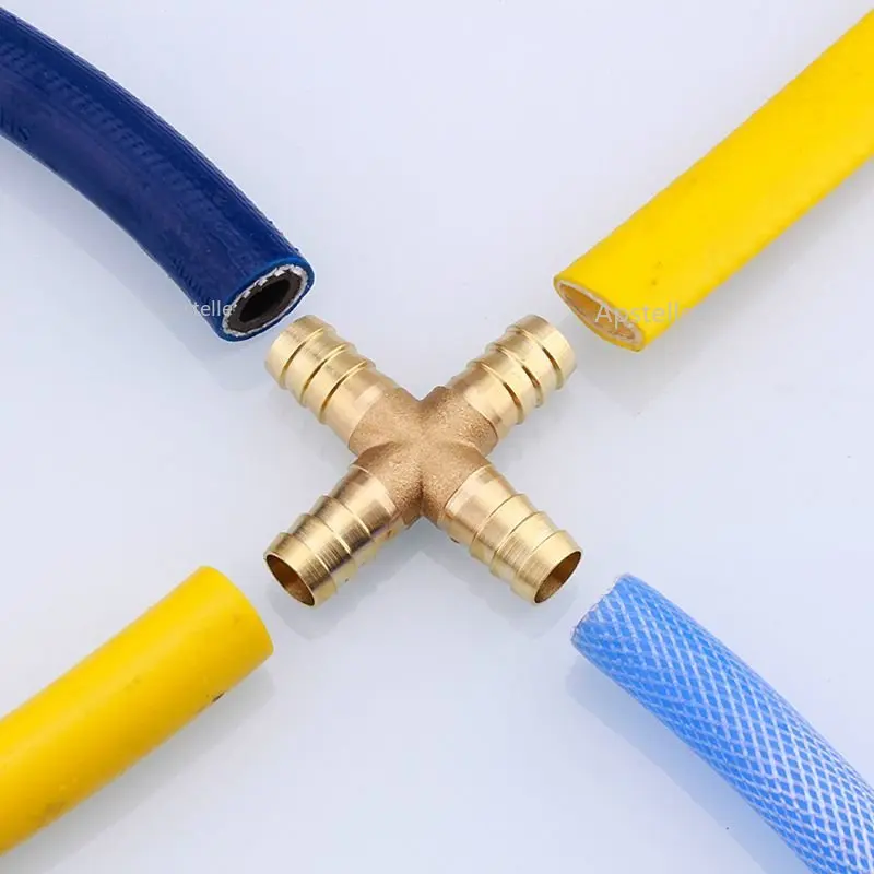 Barbed Pipe Fitting Coupler Connector Adapter for Fuel Gas Water