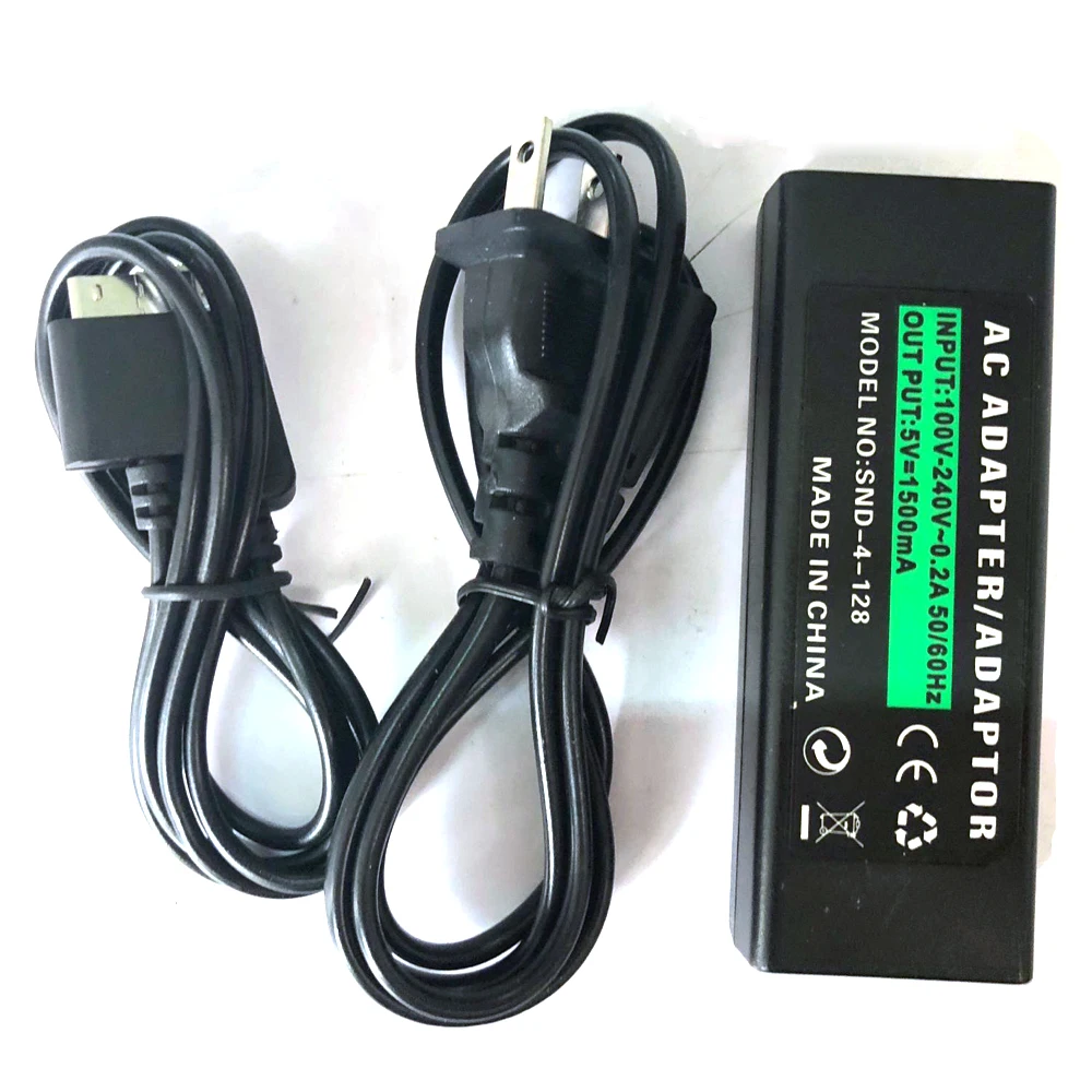 

50pcs Black Portable Wall Home Travel AC Charger Adapter for P layStation Portable For PSP Go Gamepad
