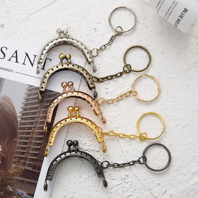 Fermoir Tubulaire 20 Fermoirs Sac à Cadre Métallique - Pour Sacs à Main DIY Fermeture De Sac En Aluminium