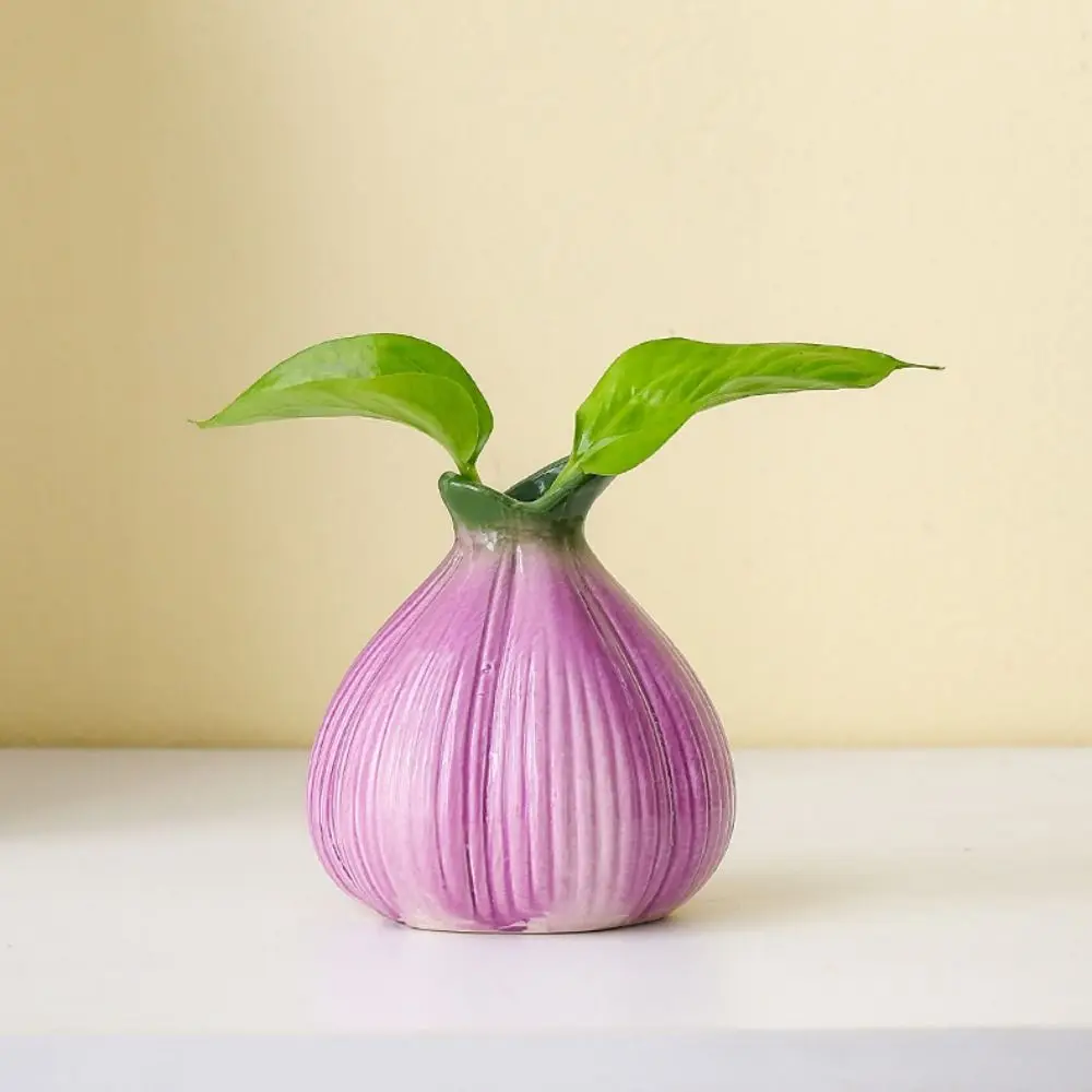 Ceramic Hydroponic Onion Vase 2