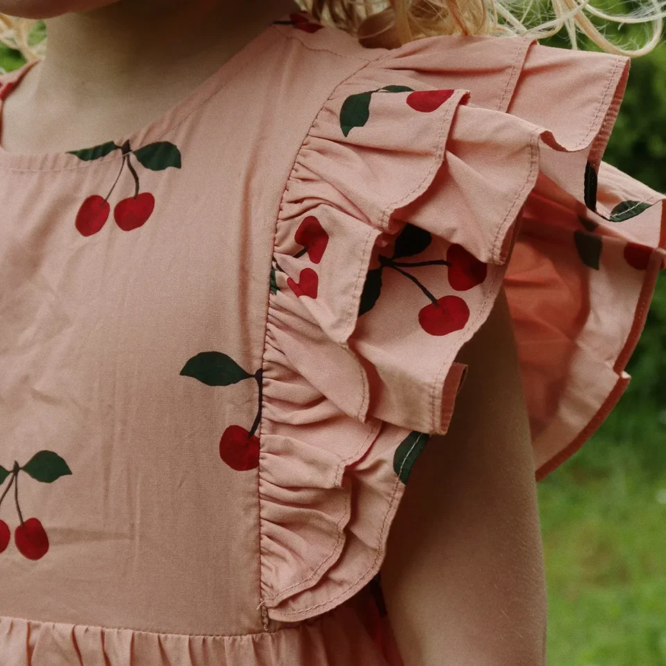Kids Floral Clothes Set KS Vacation Girls Cute Hearts Dresses Girl T Tops Shorts Baby Casual Soft Rompers Children Tee