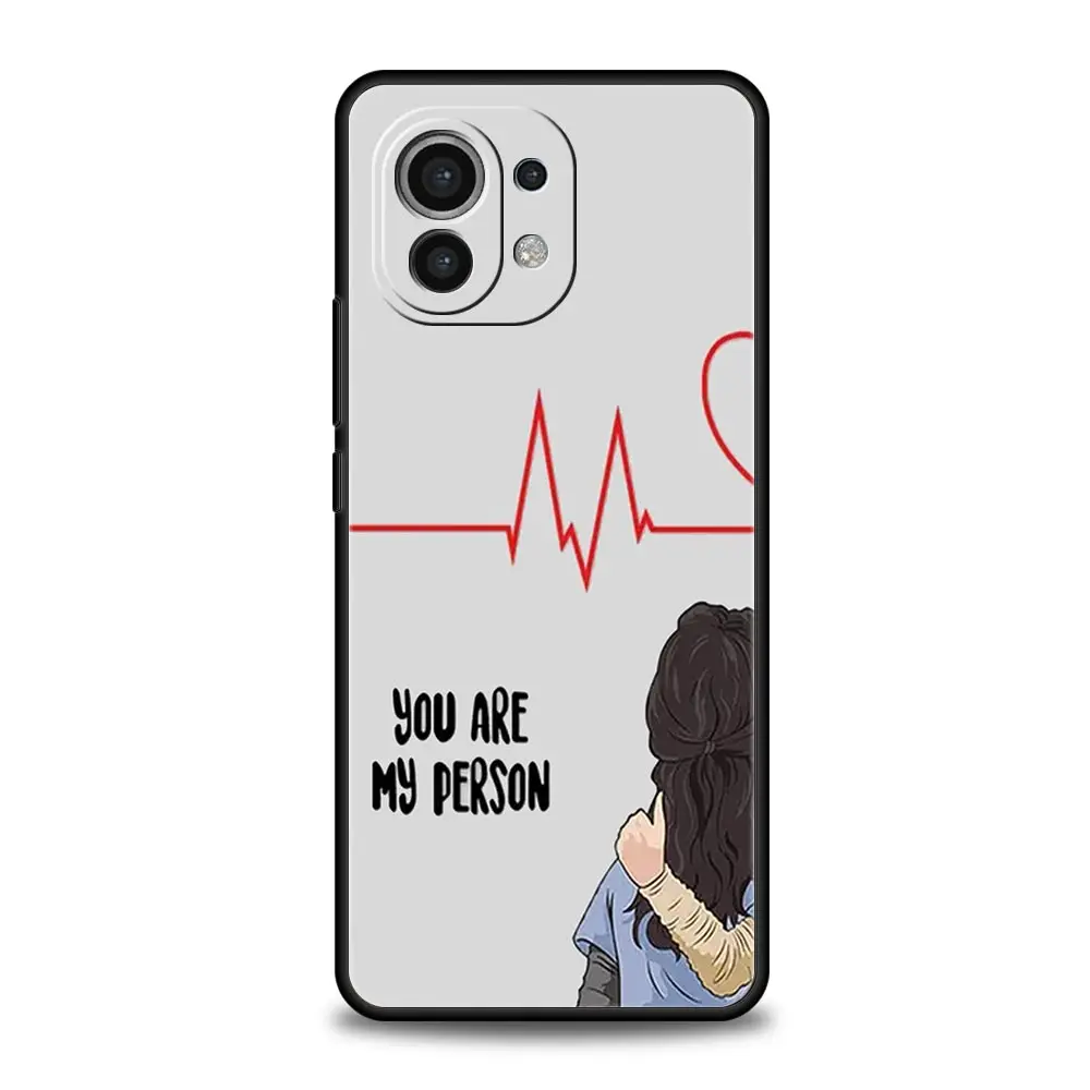 Grey's Anatomy You Are My Person Soft TPU Phone Case