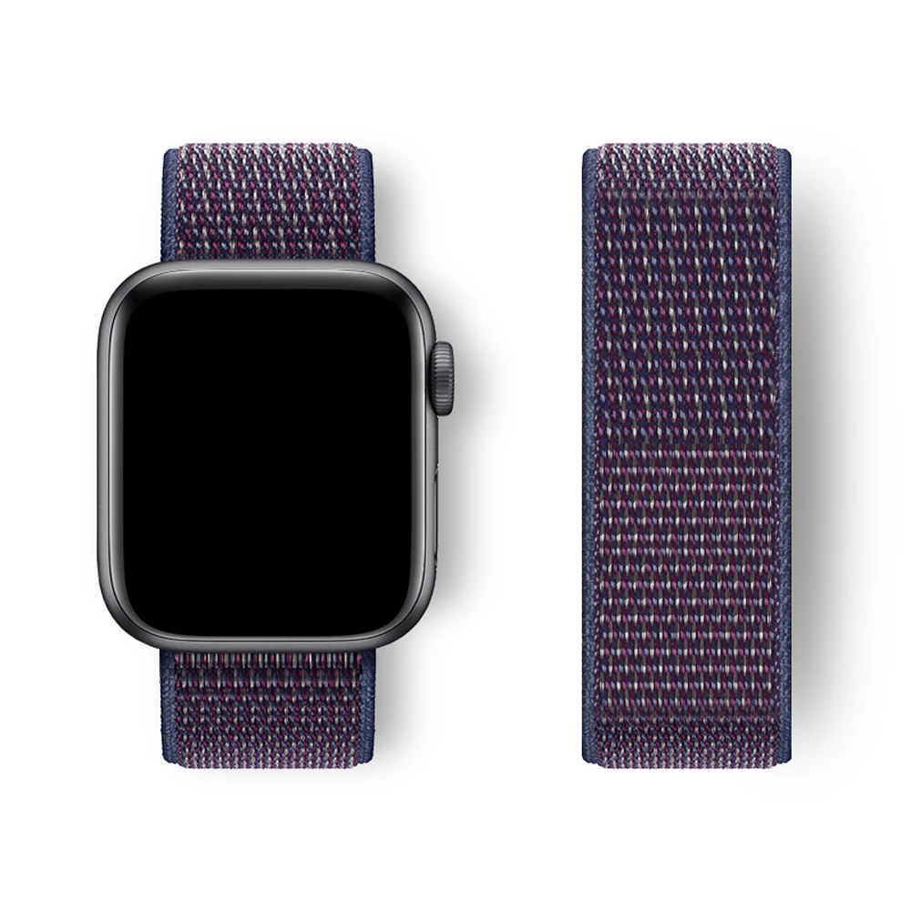 ตัวเลือกสินค้า สายไนลอน Apple Watch Band สายรัดข้อมือ หลากหลายขนาด สไตล์เรียบหรู