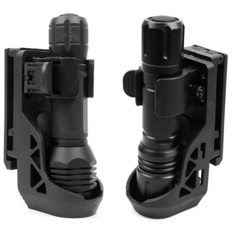 Pratica Custodia Per Torcia Rotante A 360 ° Adatta Con Un Diametro Di 1 "-1.25" Stream Light Pro Tac Hl Streamlight Strion Led Fenix