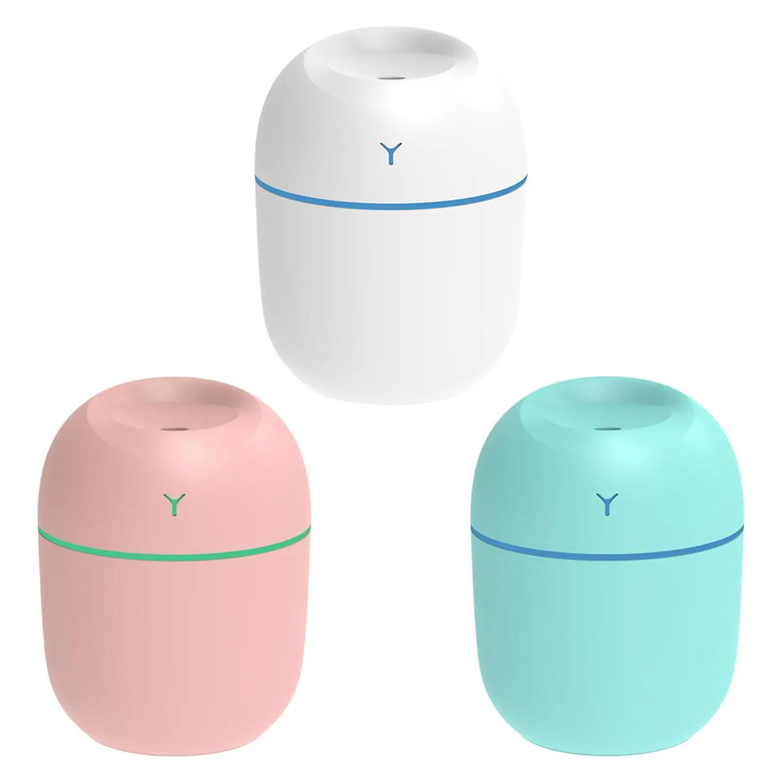 Gadgetoo Usb Mini Air Humidifier Aroma Essential Oil Diffuser For Home Car Ultrasonic Mute Mist Maker Diffuser With Led Color Lamp