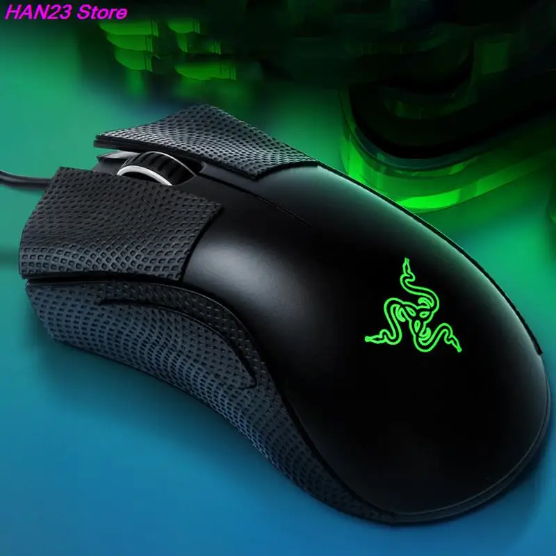 Mouse Anti-Slip Sticker Mouse Grip Tape Skate Handmade Sticker Non Slip Suck Sweat For Razer DeathAdder Essential/V2 X Hyperspee