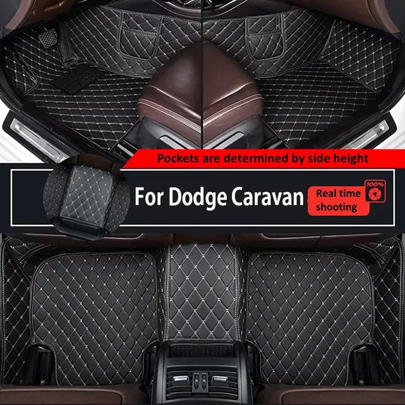 

Автомобильные коврики на заказ для Dodge Caravan 2007-2013, автомобильные коврики, аксессуары для ног