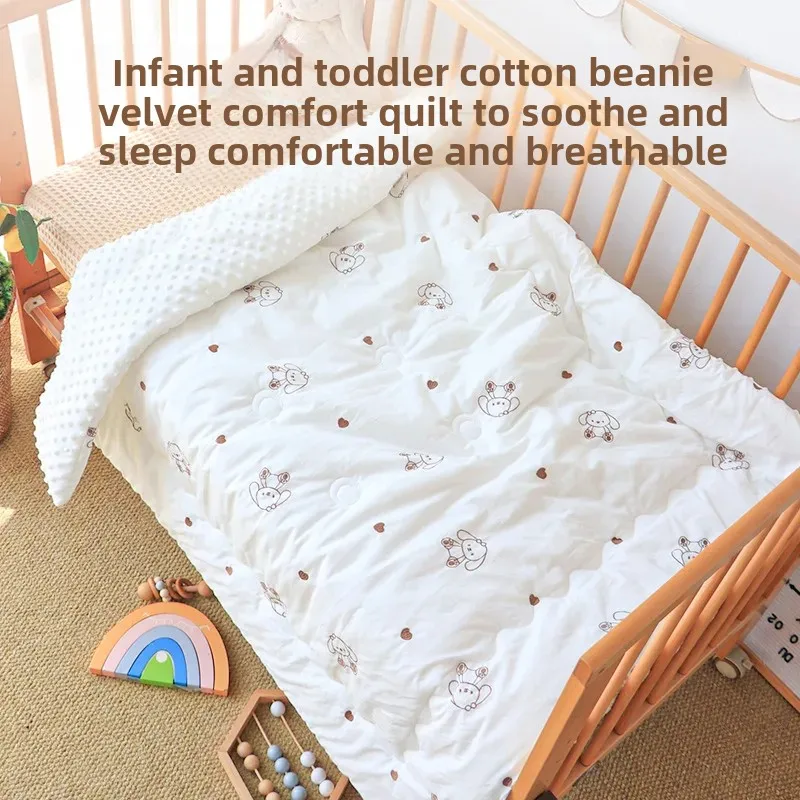 Baby Quilt 0-6 Months Newborn Children Special Small Quilt Spring Autumn Winter Style Initial Baby Four Seasons Universal