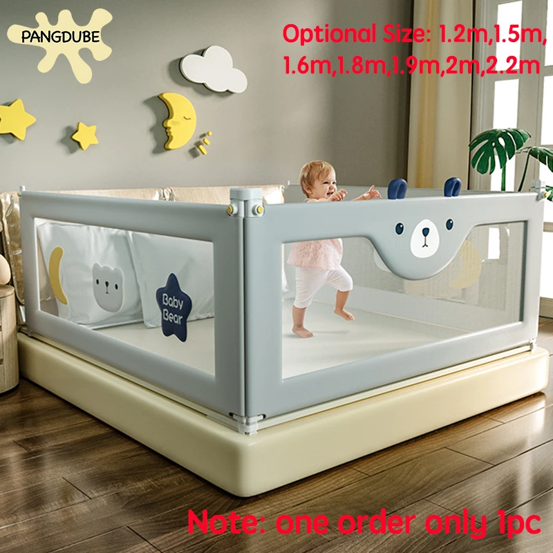 PANGDUBE Baby Safety Bed Barrier Baby Bed Rail Guard Child Safety