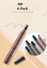 4D Microblading Eyebrow Pen 4 Forks Tip Eyebrow Tattoo Pencil Long Lasting Fine Sketch Liquid Waterproof Eye Brow Make Up Tattoo 5