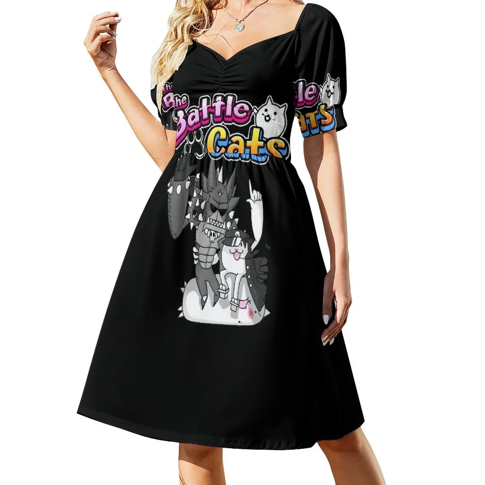 

Battle Cats Sleeveless Dress Dress for pregnant women chic and elegant evening dress