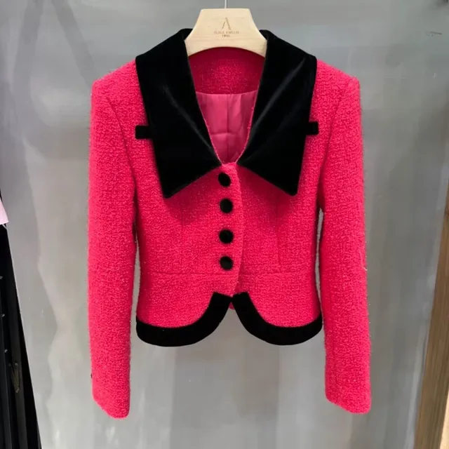 Fashion Small Fragrance Style Tweed Jacket