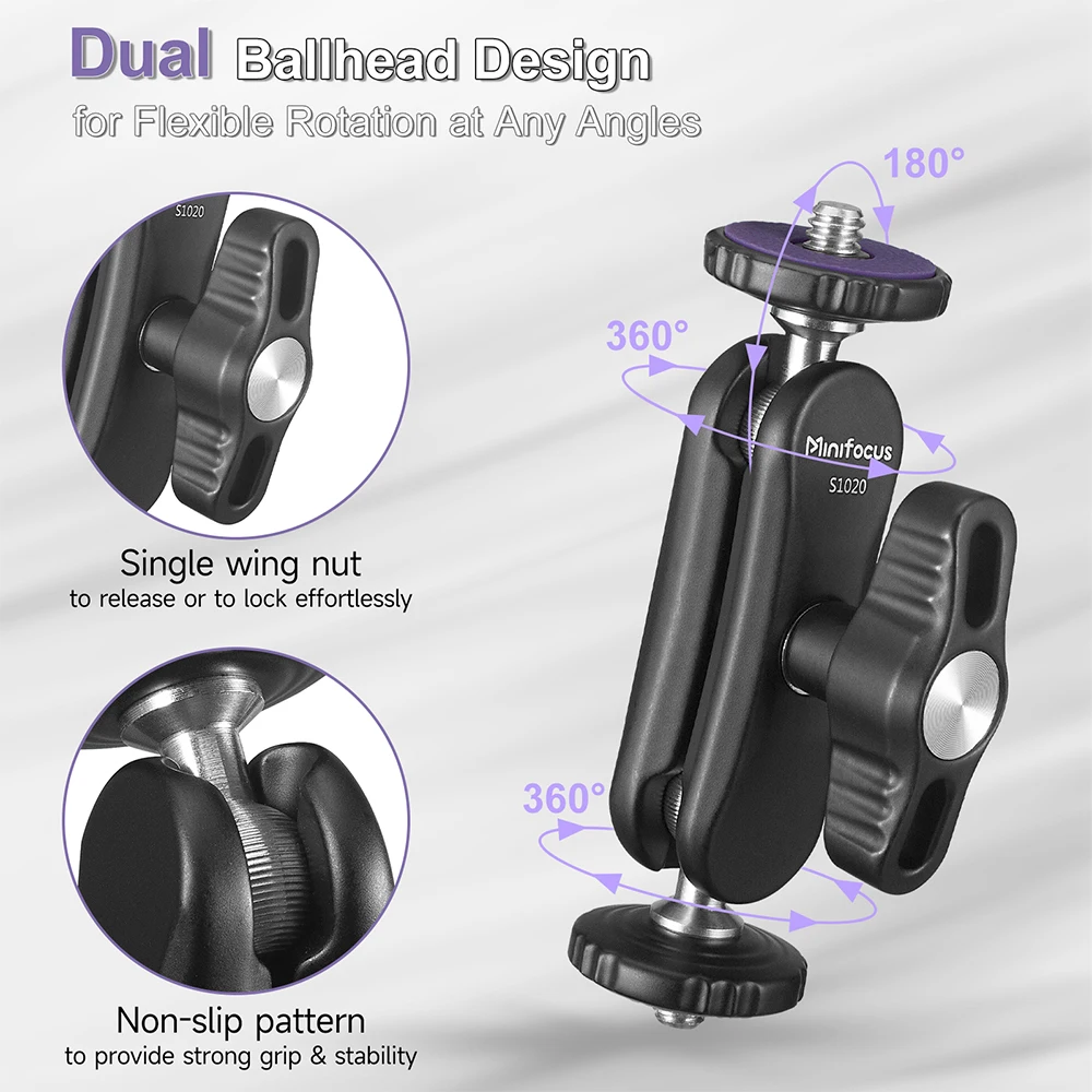 카메라 메탈 미니 삼각대 데스크탑 테이블탑 스탠드 DJI 오즈모 모바일 8 7 폰 짐벌 브이로그 핸들 그립 스태빌라이저용 컴팩트 삼각대