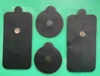 24pcs（2sets） Black Replacement Magnetic buckle electrode pads for Tens EMS muscle stimulation Massager PowerDot 2.0 3
