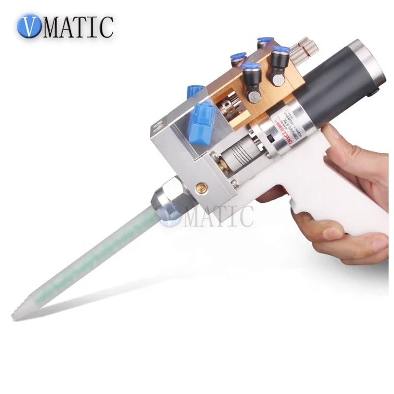 Epoxy Resin Two-component Glue Gun Ab Dynamic Electric Stirring Mixing Dispensing Hand-held Filling Valve