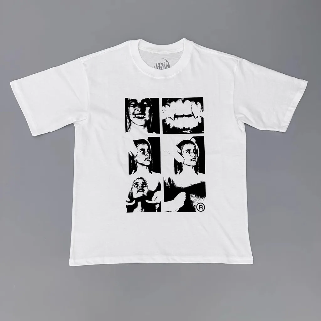 

2024 PLAYBOI CARTI Style BITE ME TEE men women T-shirts TX1064