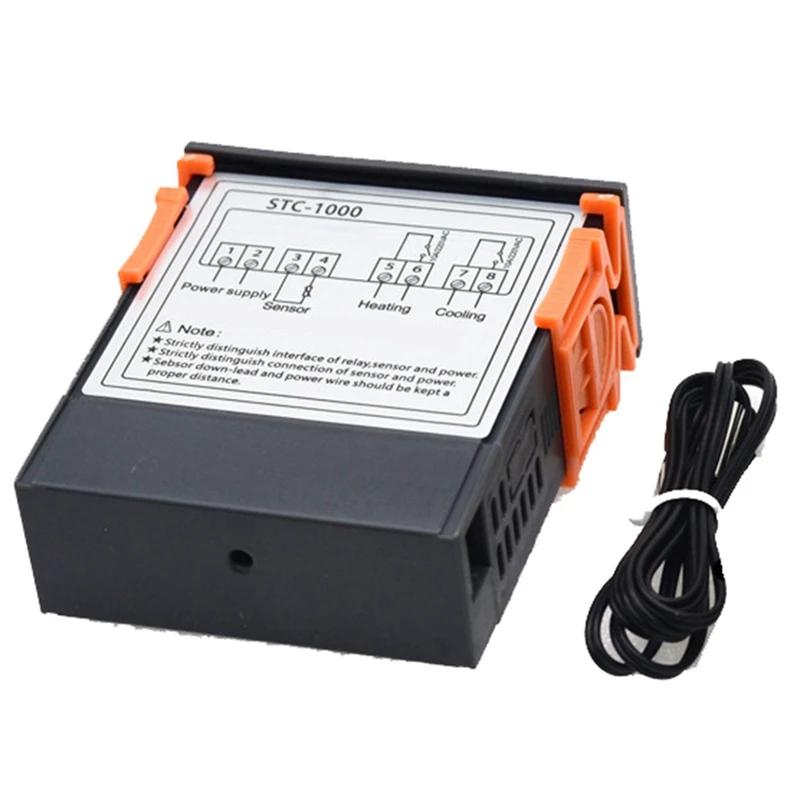 

Temperature Controller For Incubator Temperature Controller Thermoregulator Relay Heating Cooling AC100-240V