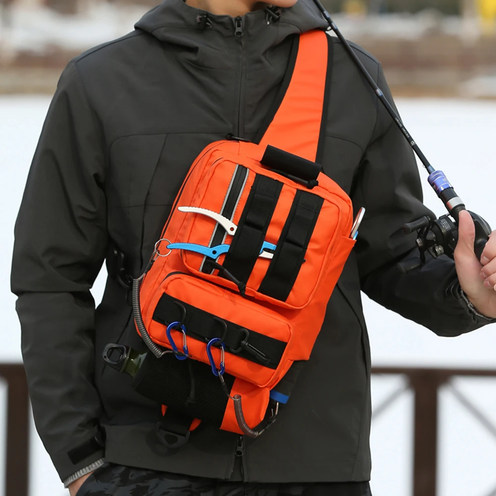 Bolsa Para Aparejos De Pesca Con Soporte Para Cañas, Riñoner