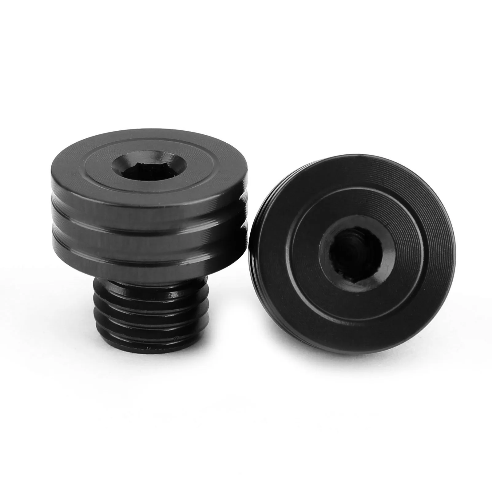 Artudatech 미러 홀 플러그 나사, 야마하 MT-07 FZ-07 MT-09 FZ-09 XSR900 BK용, M10 x 1.25mm