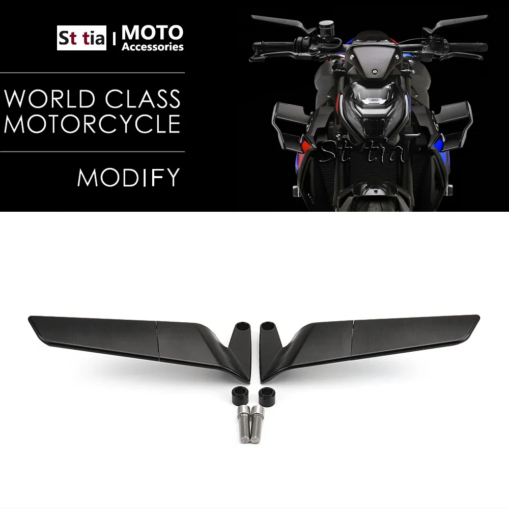 오토바이 사이드 미러, BMW S1000R S 1000 R s1000r 2021 2022 2023 윈드 윙 사이드 백미러, 신제품 